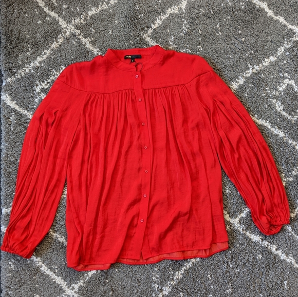 NWOT Maje Button down blouse size:3 - Picture 2 of 7